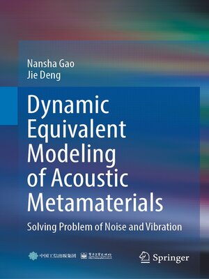 cover image of Dynamic Equivalent Modeling of Acoustic Metamaterials